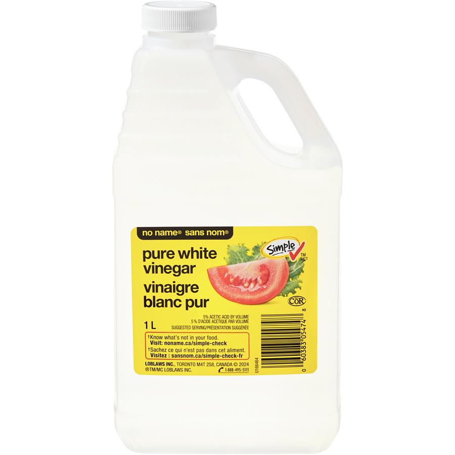 No Name Pure White Vinegar - 1L