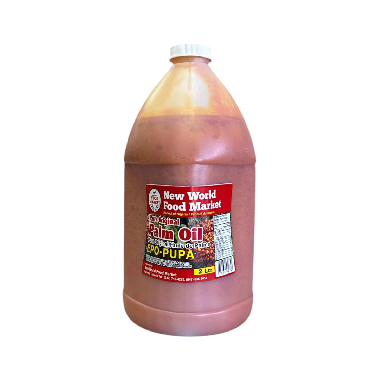New World Food Market Pure Original Palm Oil - 2litres
