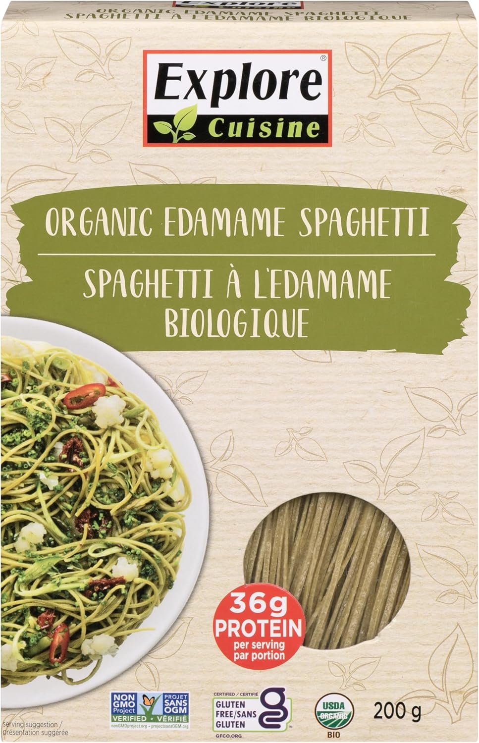 Explore Cuisine Organic Edamame Spaghetti -42g