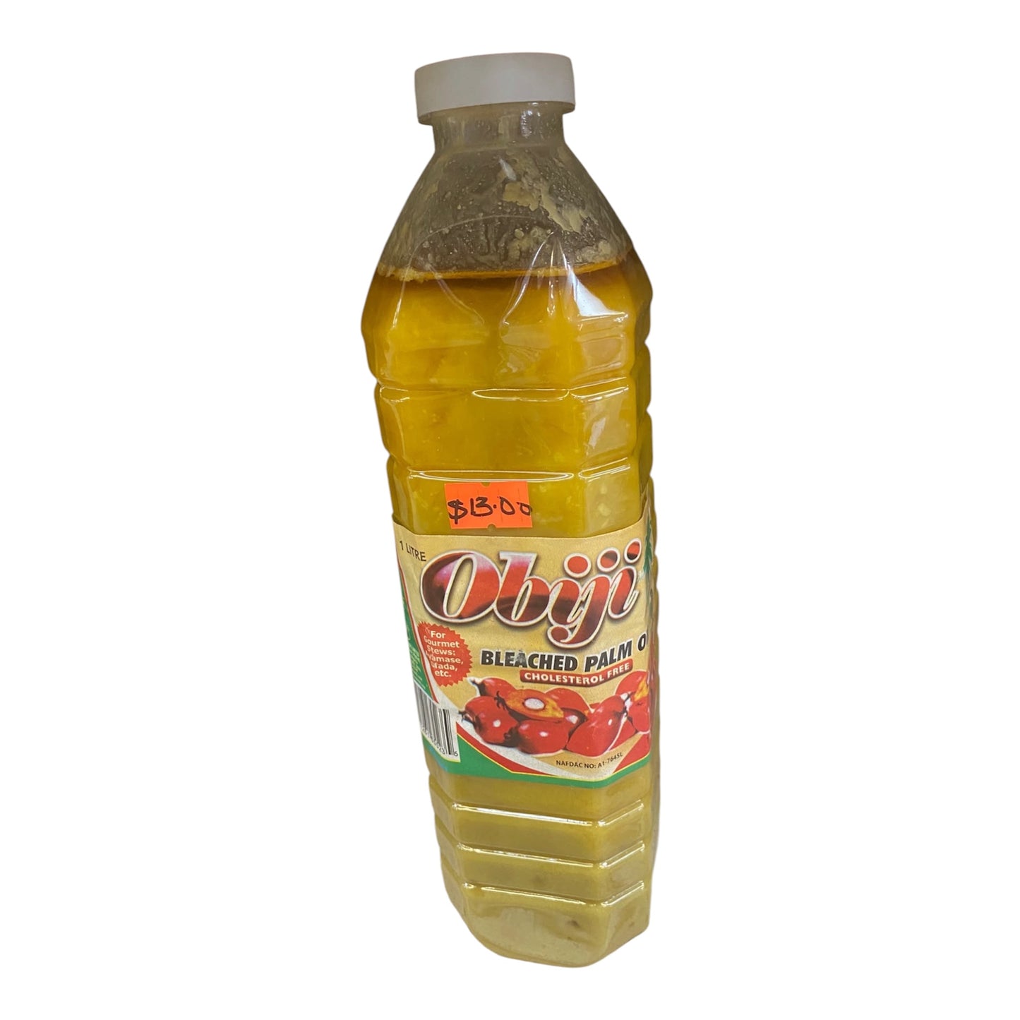 Obiji Bleached Palm Oil - 1L