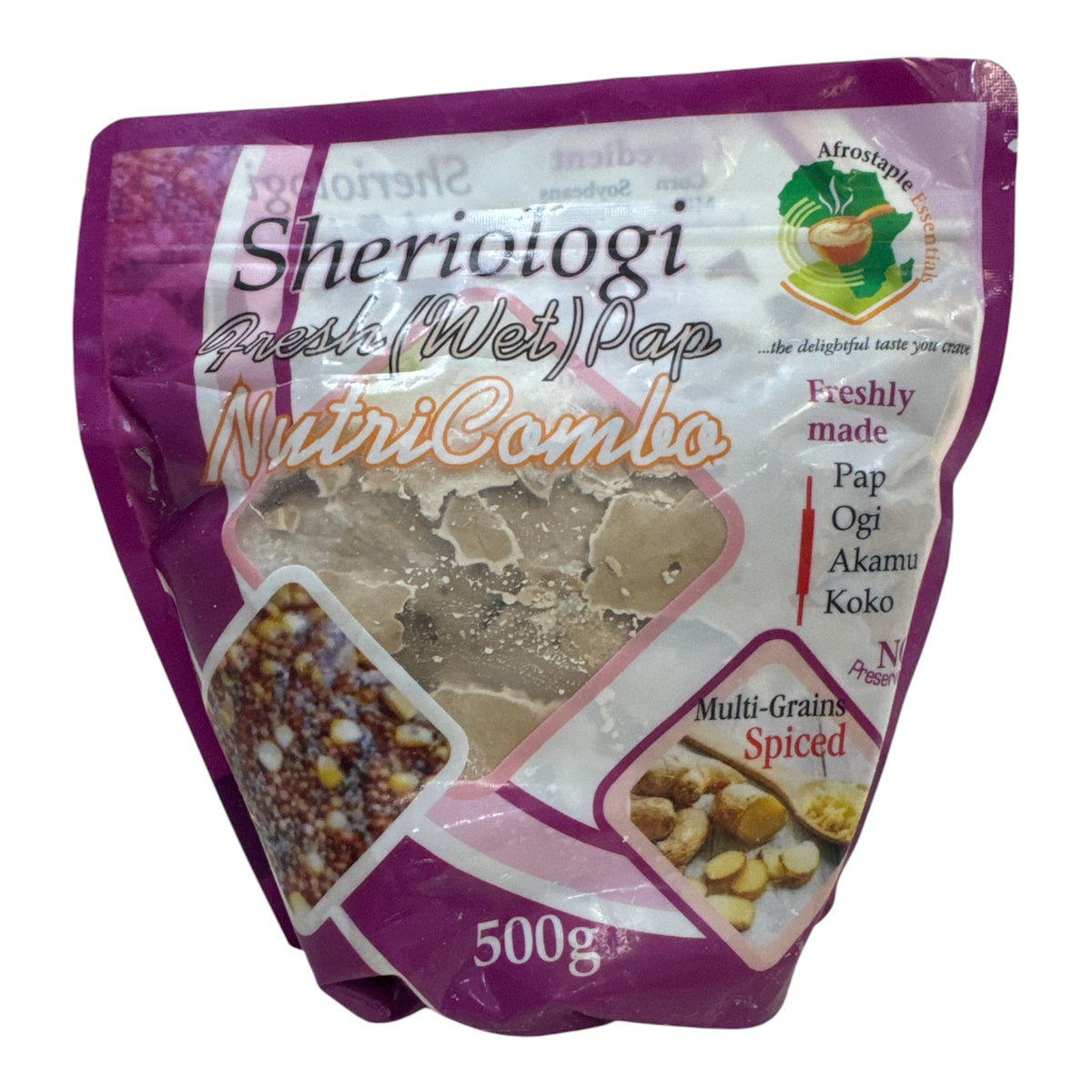 Sheriologi Frozen Wet Pap Nutri Combo (Spiced) - 500g