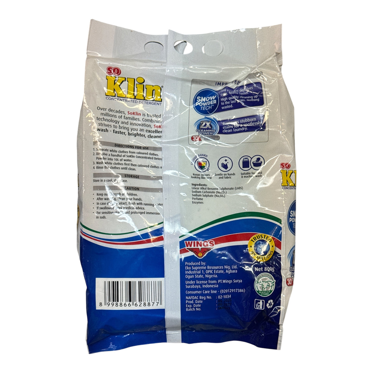 So Klin Concentrated Detergent - 800g