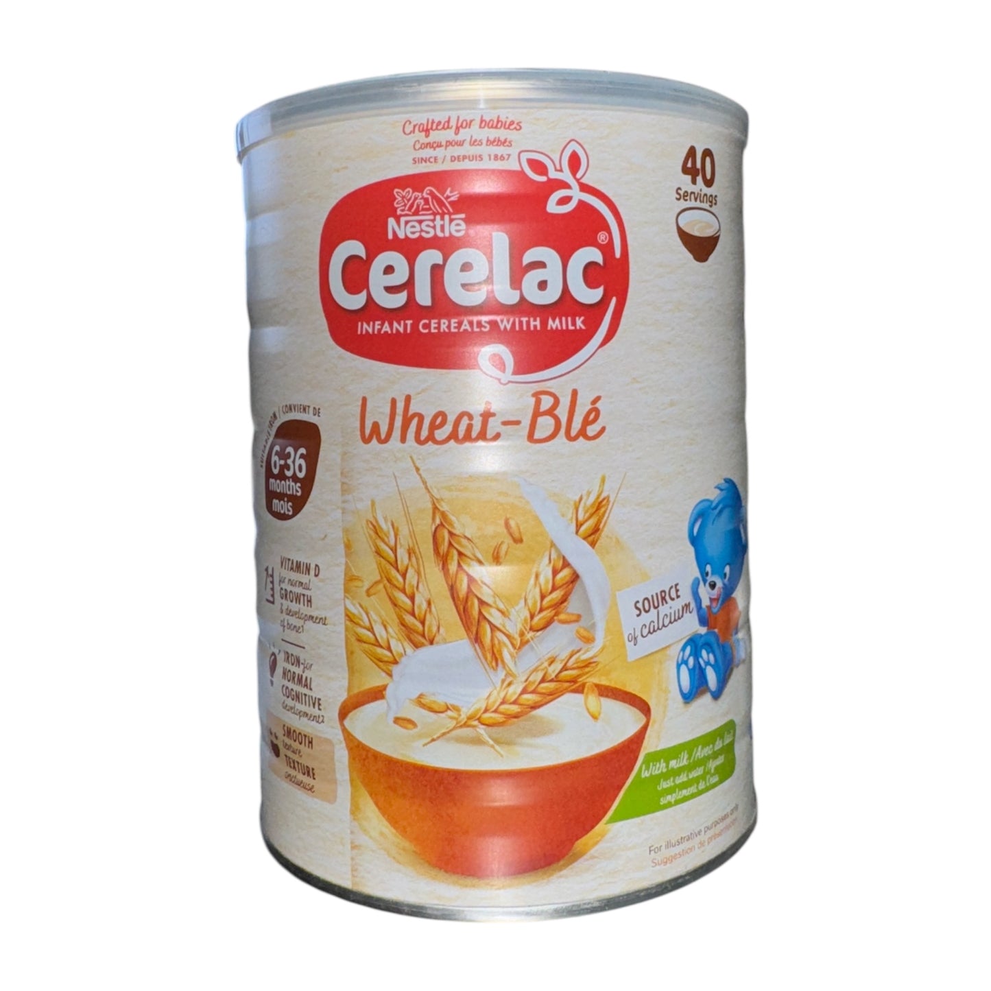 Nestle Cerelac 12-36months Wheat&Honey -1kg