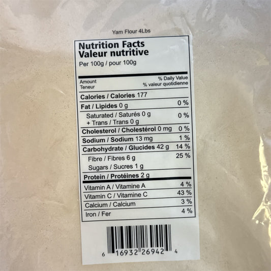 Yam Flour - 4lb