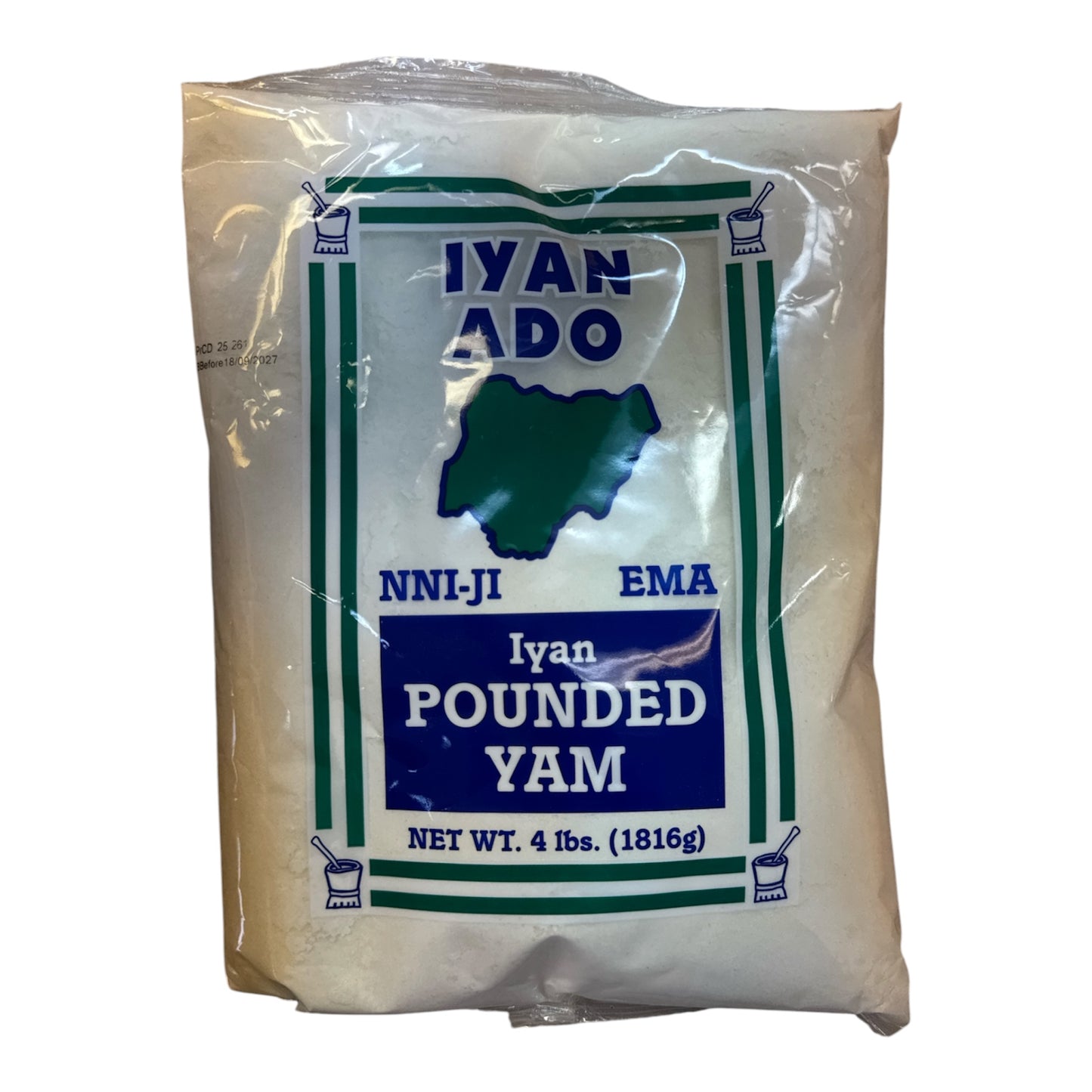Iyan Ado Pounded Yam 4lb
