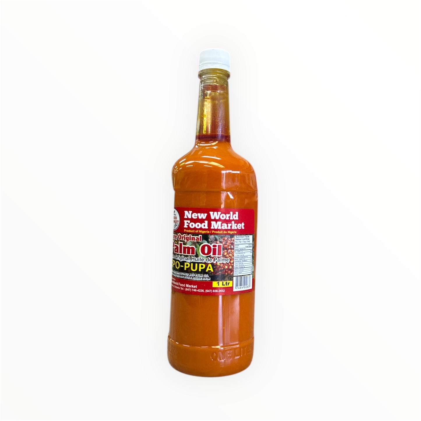 New World Food Market Pure Original Palm Oil - 1litre