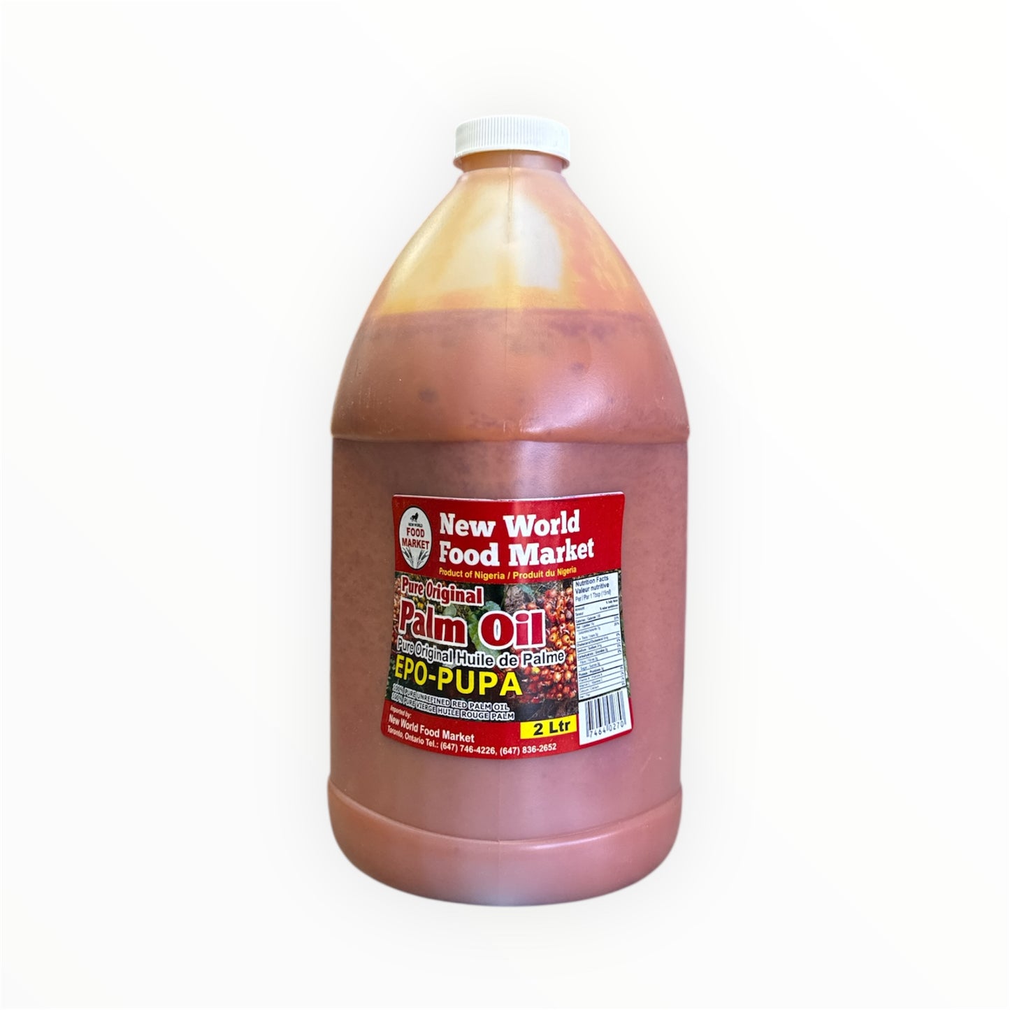 New World Food Market Pure Original Palm Oil - 1litre