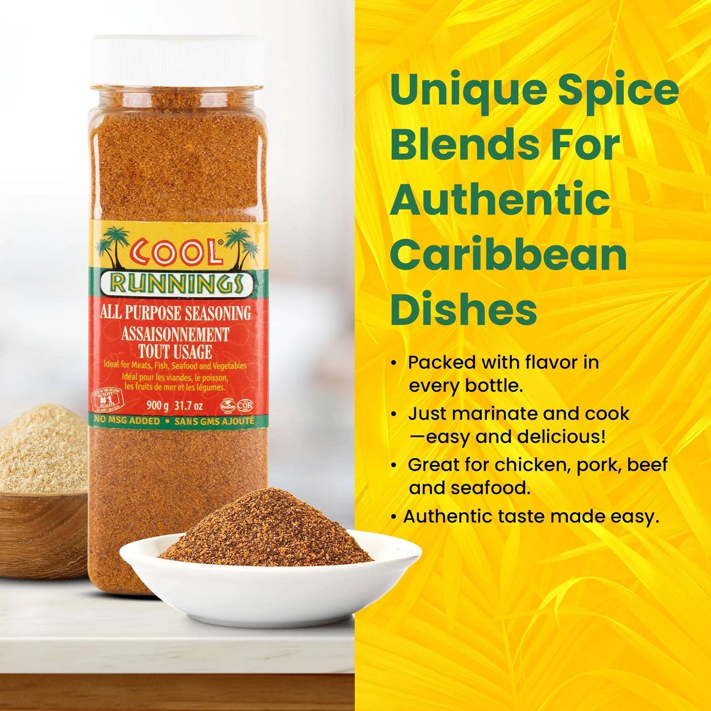 Cool Runnings All Purpose Seasoning - 900g