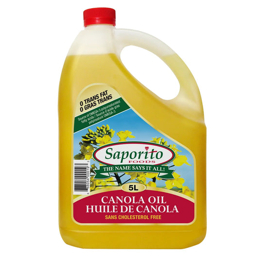 Saporito Canola Oil - 5L