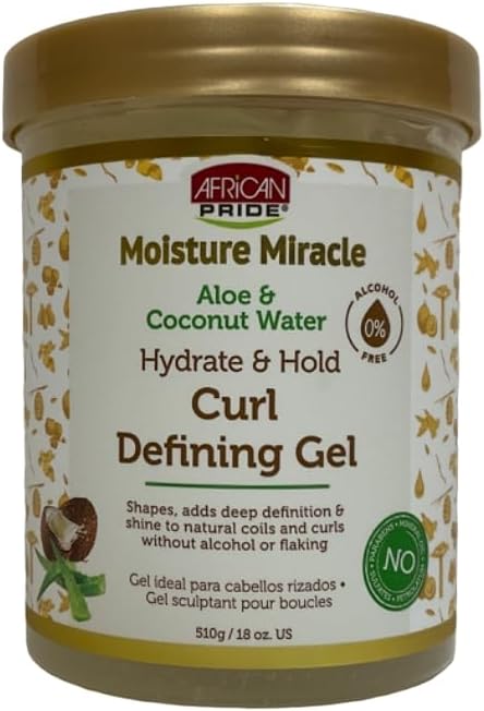 African Pride Moisture Miracle Curl Defining Gel 18oz