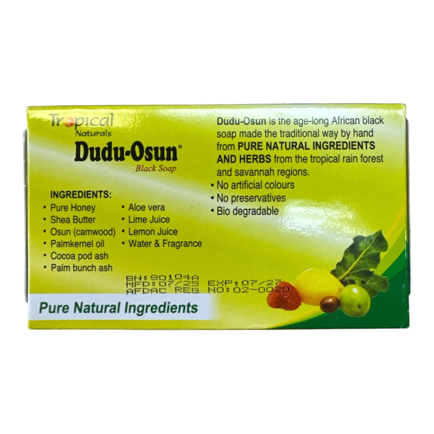 Dudu-Osun Tropical Naturals Black Soap - 150g