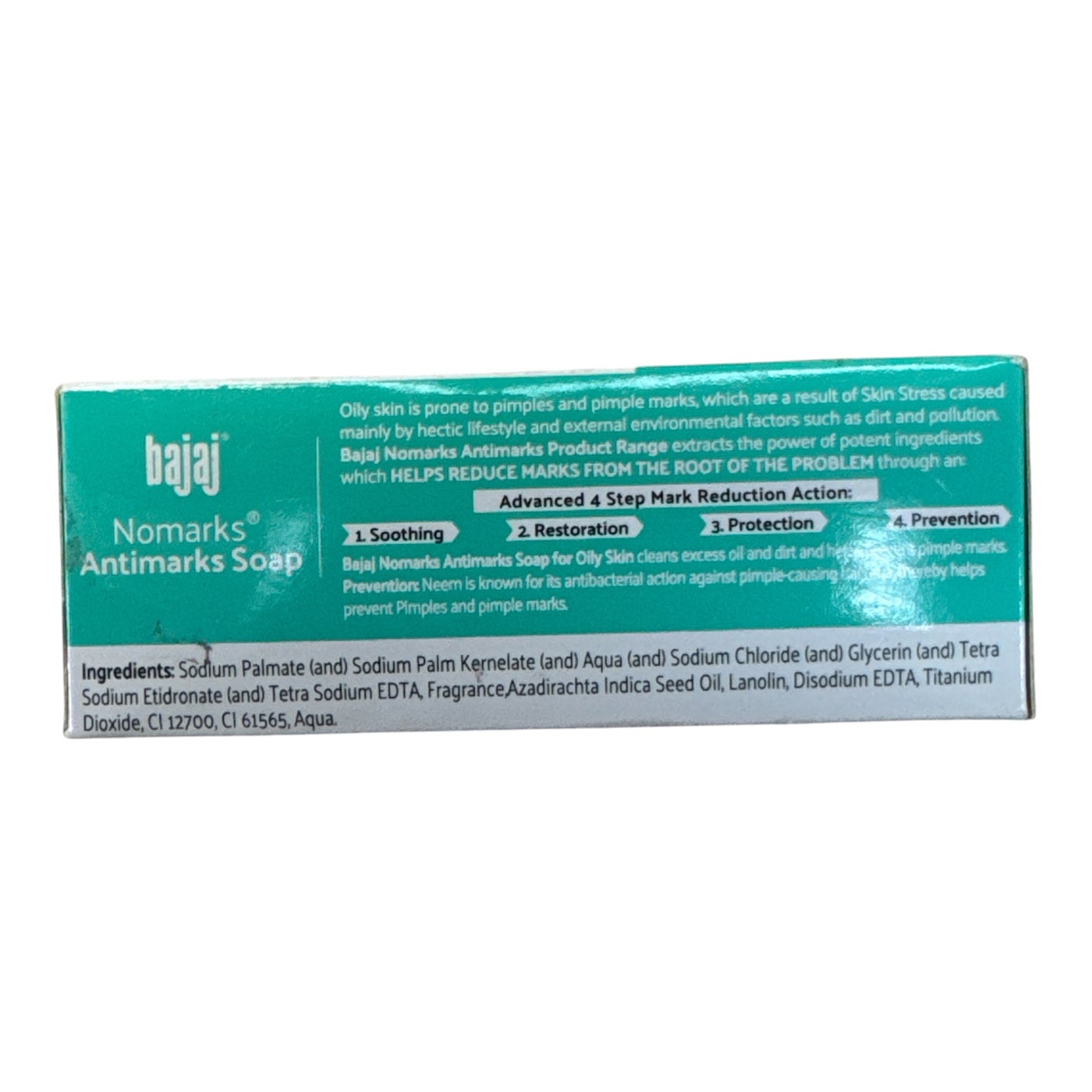 Bajaj Nomarks Antimarks Soap For Oily Skin - 125g
