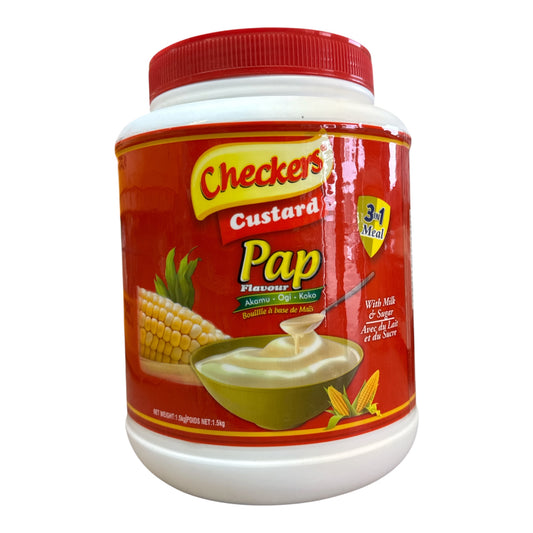 Checkers Custard Pap Flavour Akamu/Ogi/Koko (With Sugar) - 1.5kg