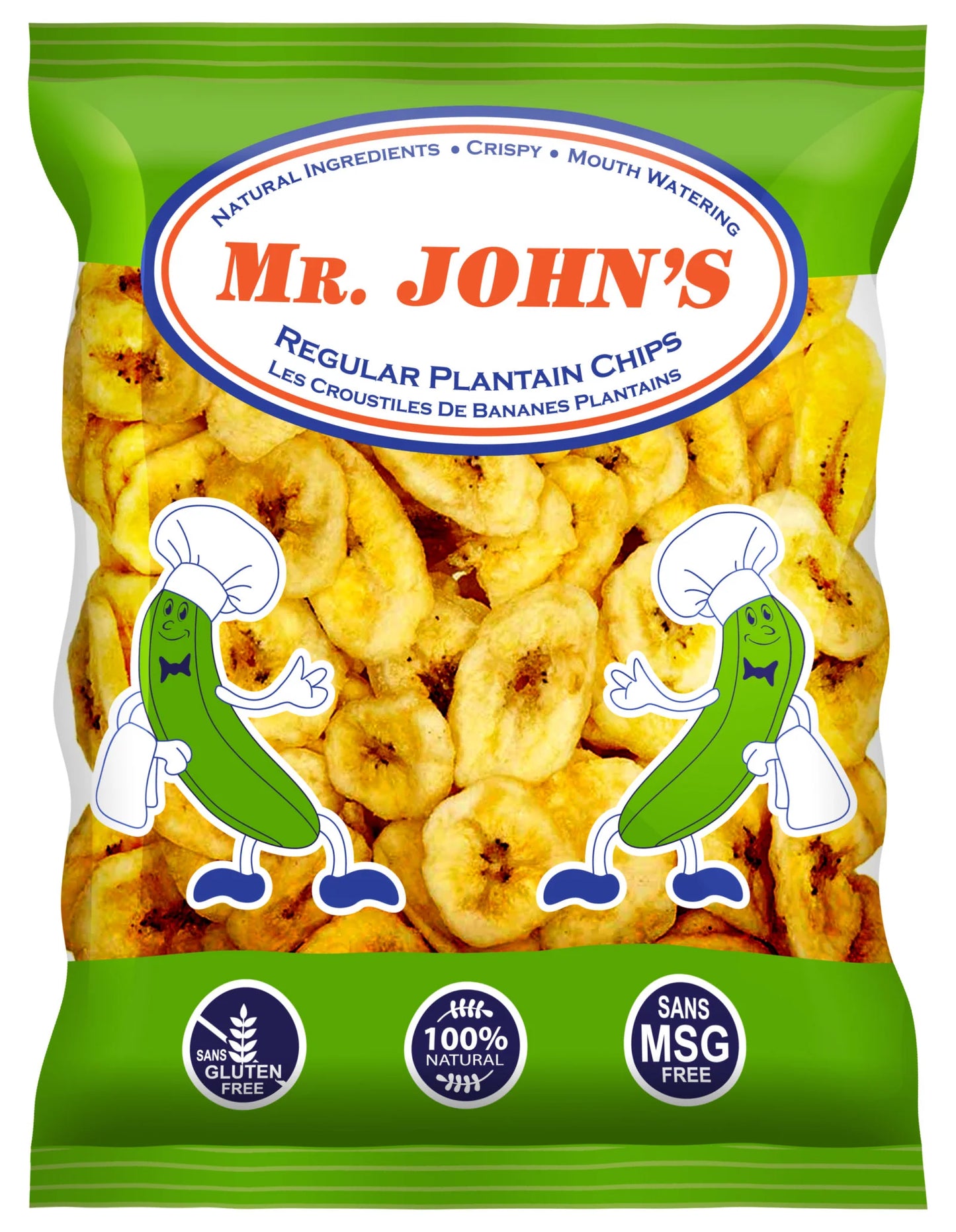 Mr John's Regular Plantain Chips - 300g