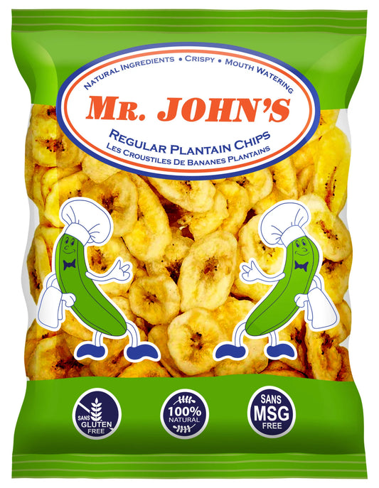 Mr John's Regular Plantain Chips - 300g