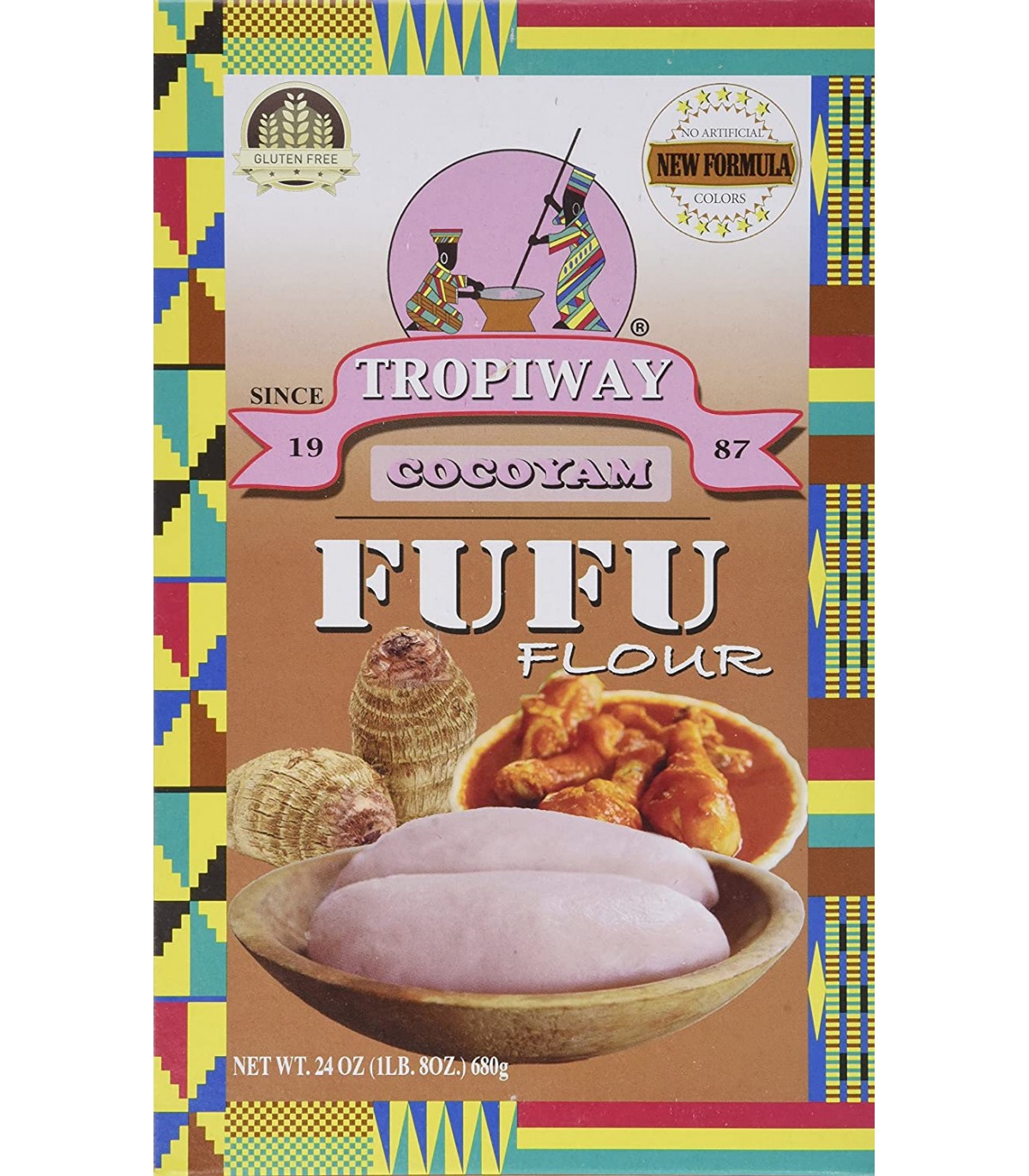 Tropiway Cocoyam Fufu Flour - 680g